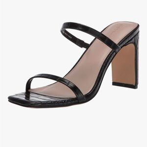 Elegant Black Strappy Heels